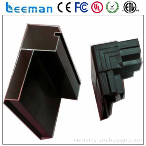 Leeman 16x16 dot matrix RGB led display aluminium profiles supplier 7 segment led module